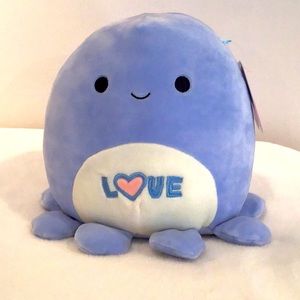 Squishmallow Valentines Love Octopus 8” Violet